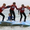 Kids having Surf Lesson